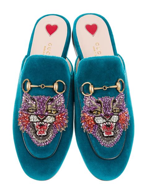 gucci velvet slipper|original Gucci slippers.